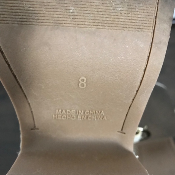 Old Navy Espadrille Platform Sandals Heeled Natural Floral Cream Beige - Picture 15 of 16